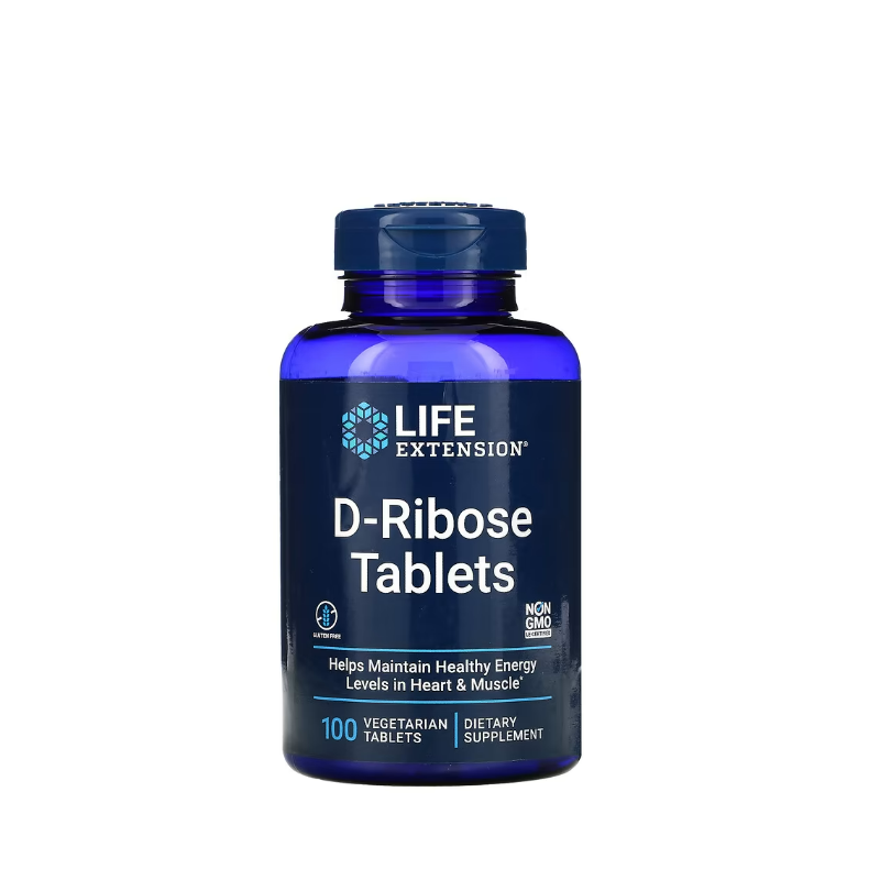D-Ribose Tablets 100 vegetarian tabs - Life Extension