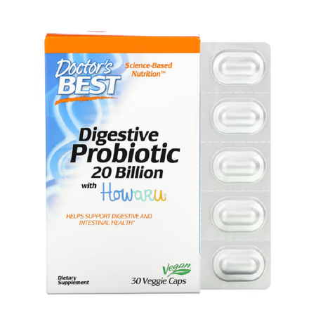 Digestive Probiotic, 20 Billion CFU 30 vcaps - Doctor's Best
