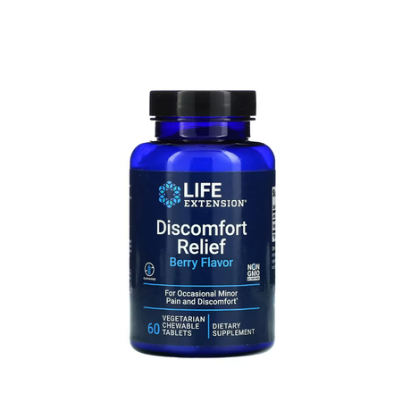 PEA Discomfort Relief 60 chewable tablets - Life Extension