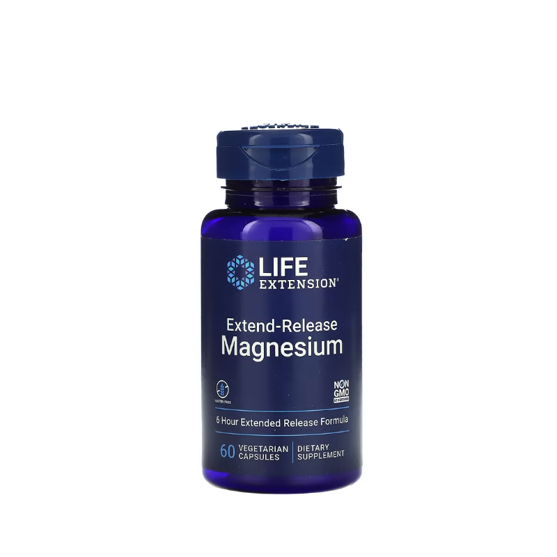 Extend-Release Magnesium 60 vcaps - Life Extension