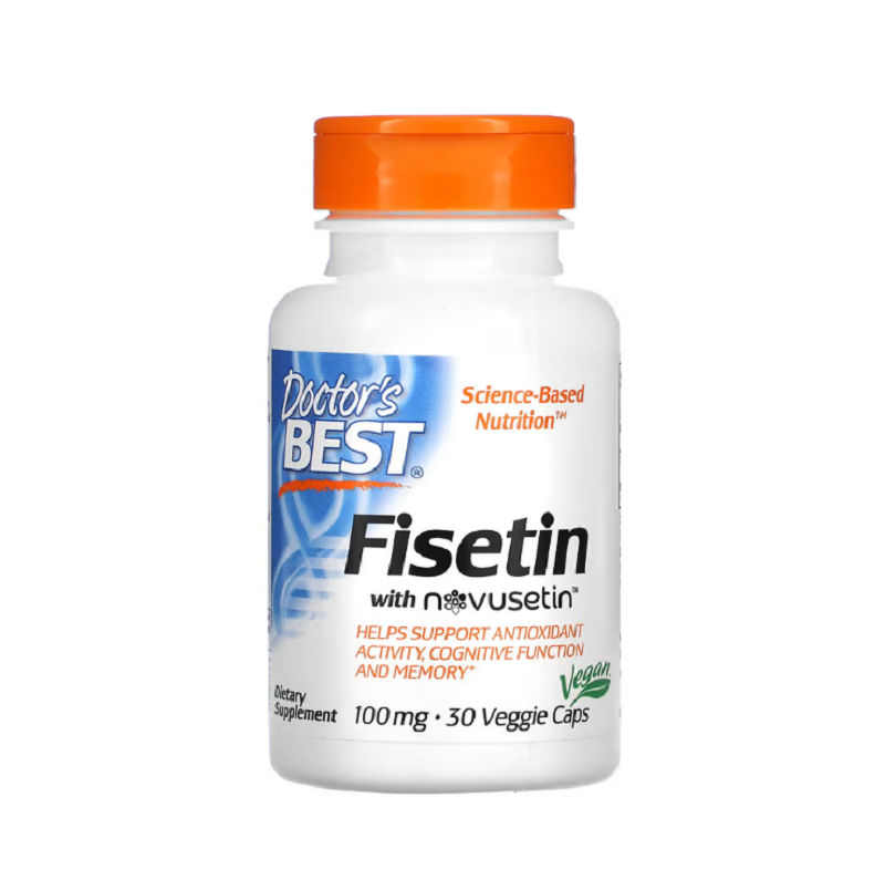 Fisetin with Novusetin, 100mg 30 vcaps - Doctor's Best