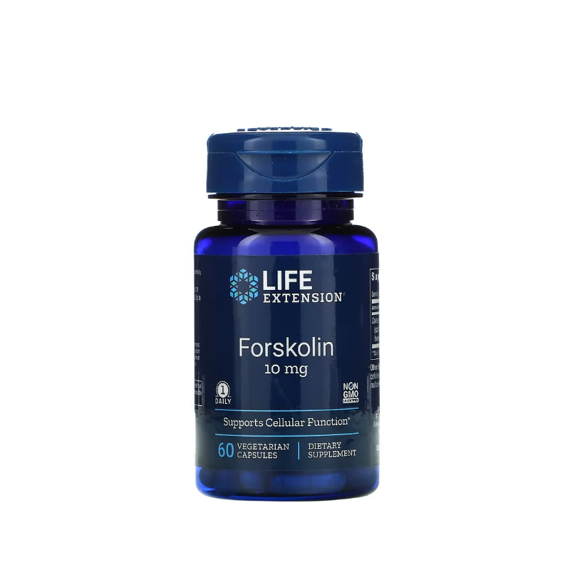 Forskolin, 10mg 60 vcaps - Life Extension