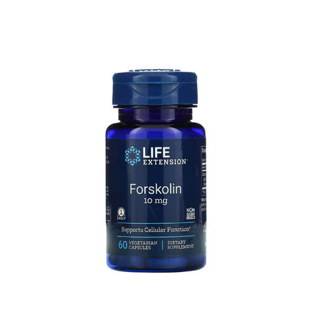 Forskolin, 10mg 60 vcaps - Life Extension