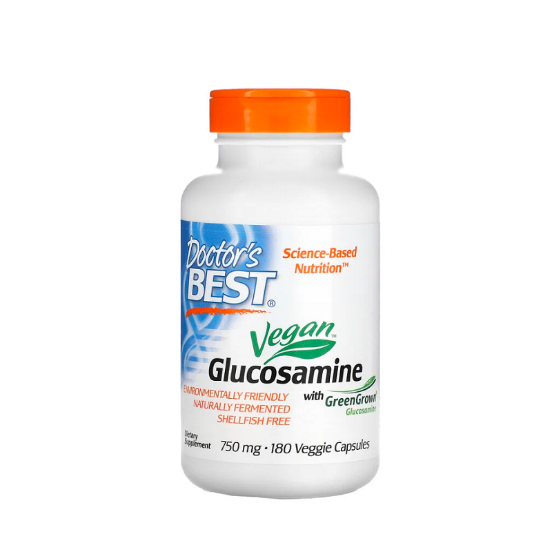 Vegan Glucosamine with GreenGrown, 750mg 180 vcaps - Doctor's Best