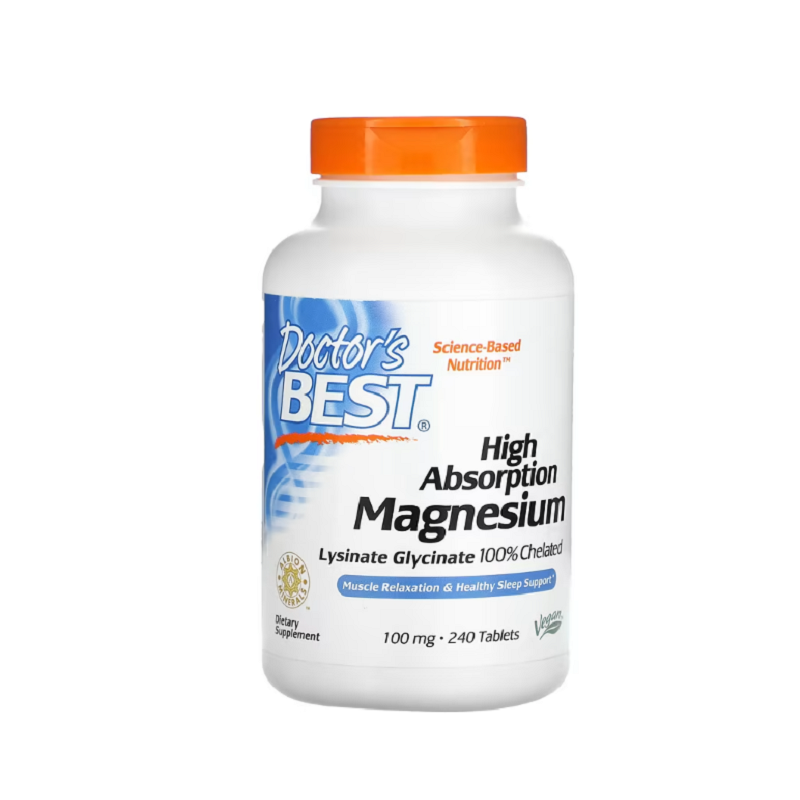 High Absorption Magnesium, 100mg 240 tablets - Doctor's Best