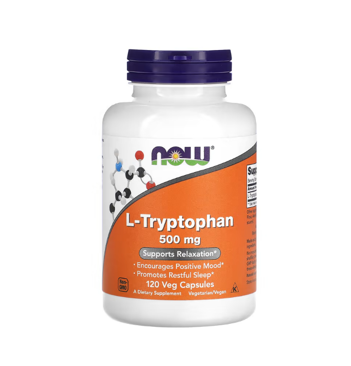 L-Tryptophan, 500mg 120 vcaps Now Foods