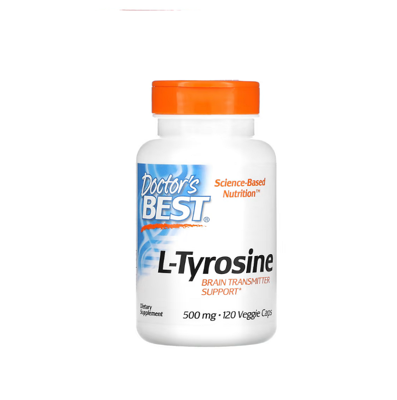 Best L-Tyrosine, 500mg 120 vcaps - Doctor's Best