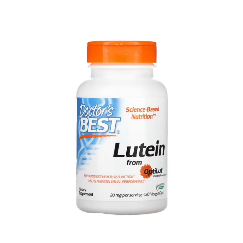 Lutein from OptiLut, 10mg 120 vcaps - Doctor's Best