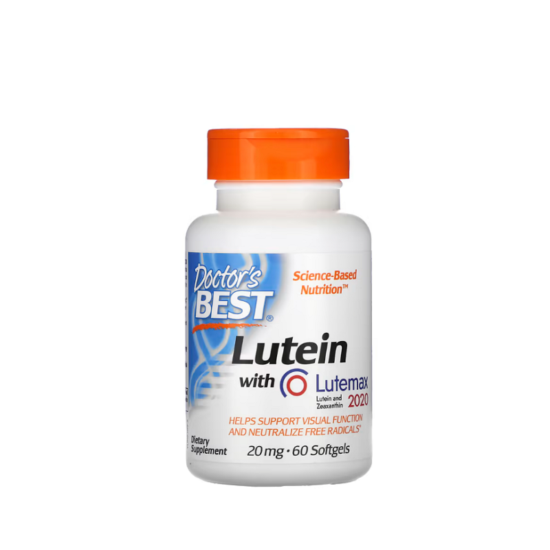 Lutein with Lutemax, 20mg 60 softgels - Doctor's Best