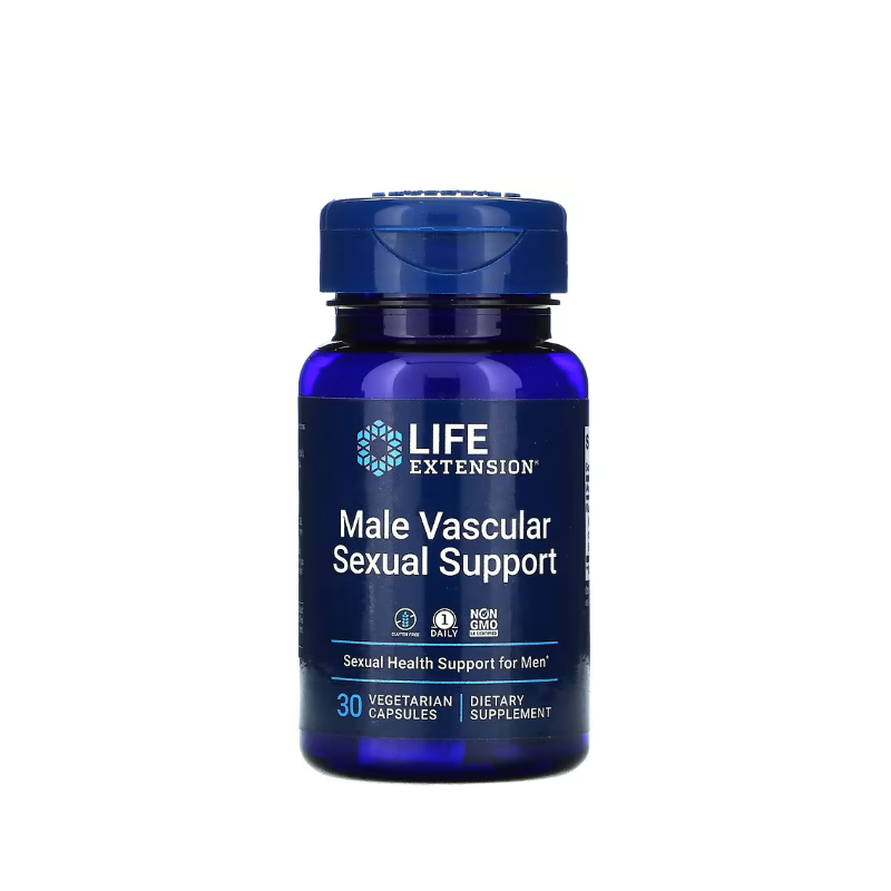 Male Vascular Sexual Support 30 vcaps - Life Extension