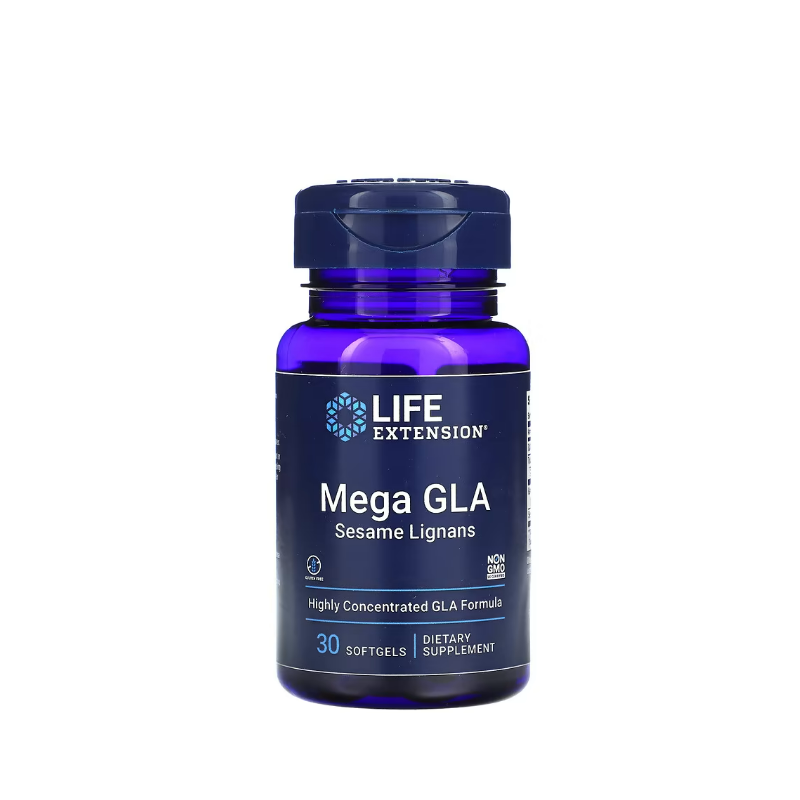 Mega GLA with Sesame Lignans 30 softgels - Life Extension