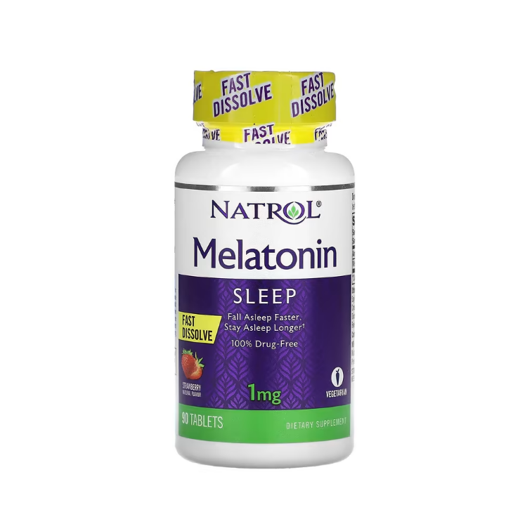 Melatonin Fast Dissolve, 1mg - 90 tablets Natrol