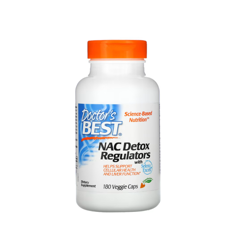 NAC Detox Regulators 180 vcaps - Doctor's Best