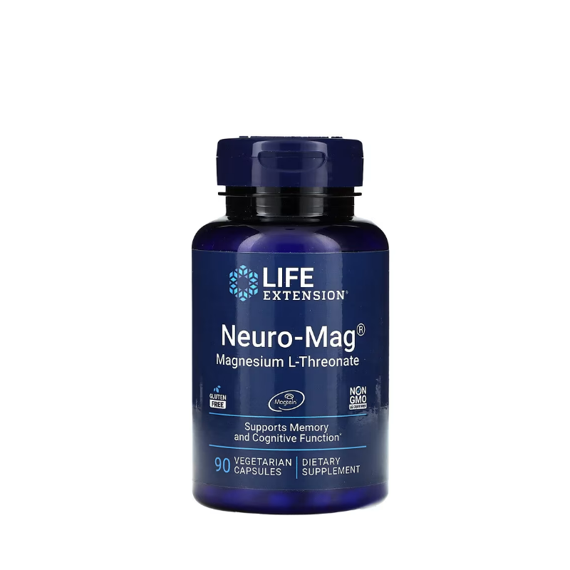 Neuro-Mag Magnesium L-Threonate 90 vcaps - Life Extension