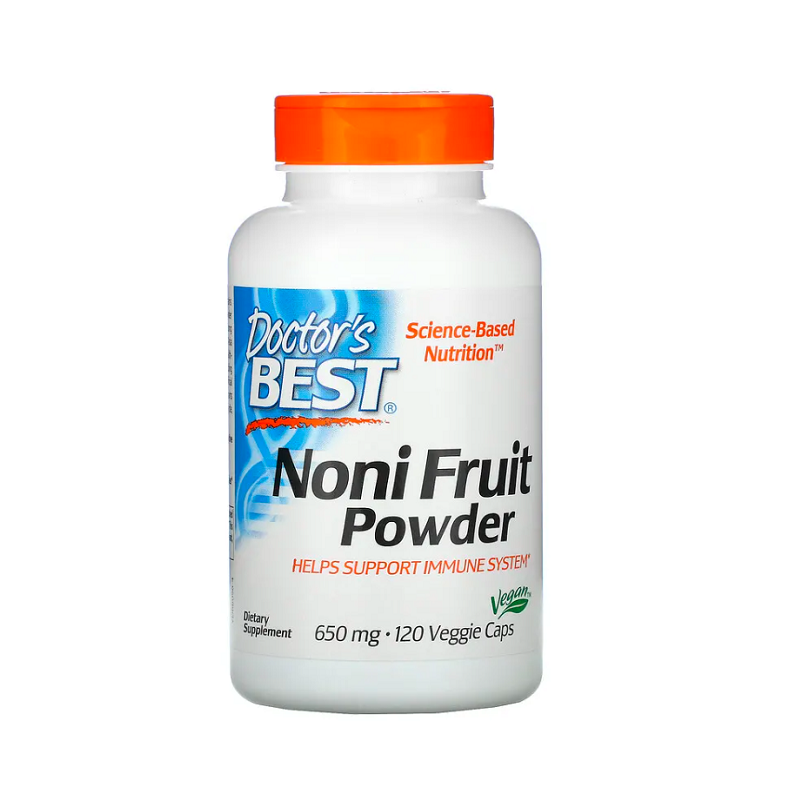 Noni Fruit Powder, 650mg 120 vcaps - Doctor's Best