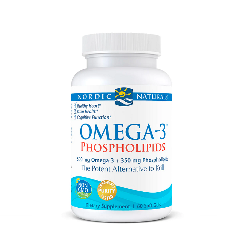 Omega-3 Phospholipids 500mg 60 softgels Nordic Naturals