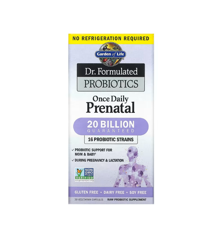 Dr. Formulated Probiotics Once Daily Prenatal - 30 vcaps Garden of Life