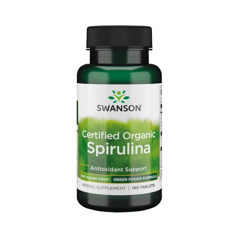 Spirulina Organic 180 tablets Swanson