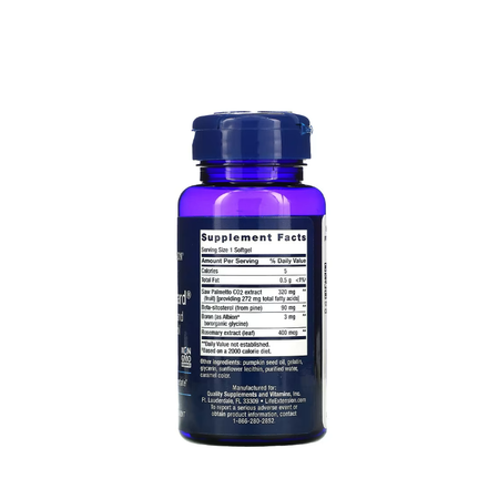 PalmettoGuard Saw Palmetto with Beta-Sitosterol 30 softgels - Life Extension