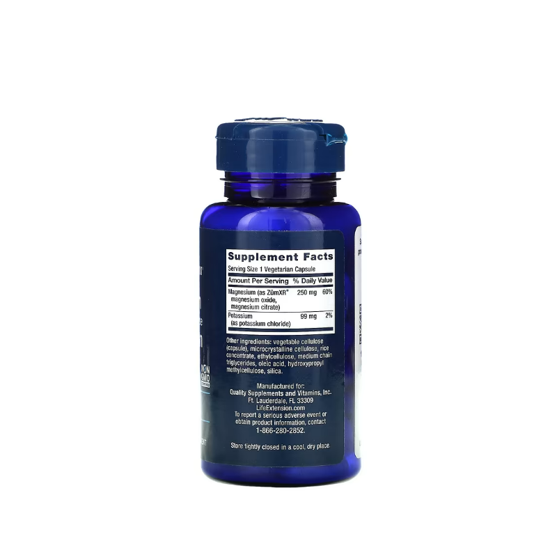 Potassium with Extend-Release Magnesium 60 vcaps - Life Extension