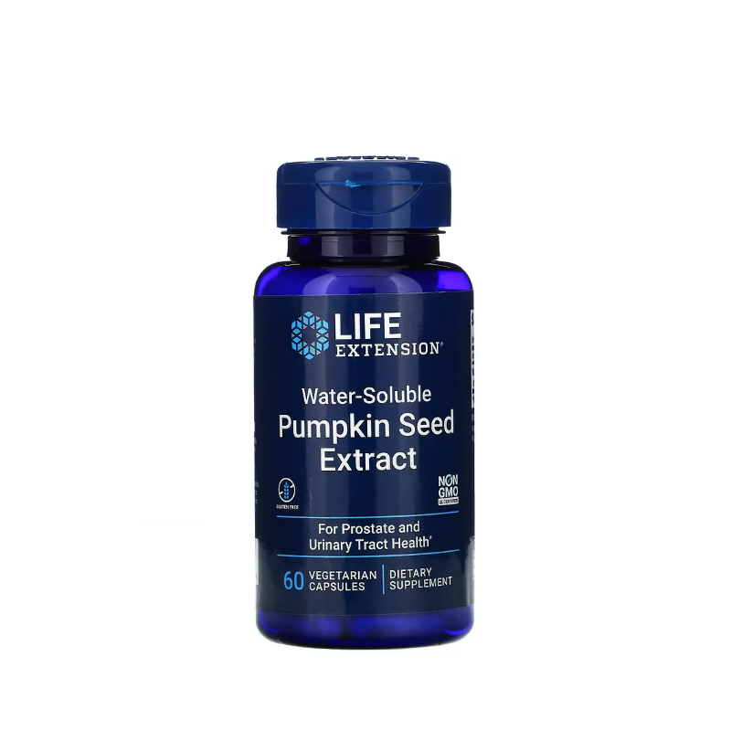  Pumpkin Seed Extract, Water-Soluble 60 vcaps - Life Extension