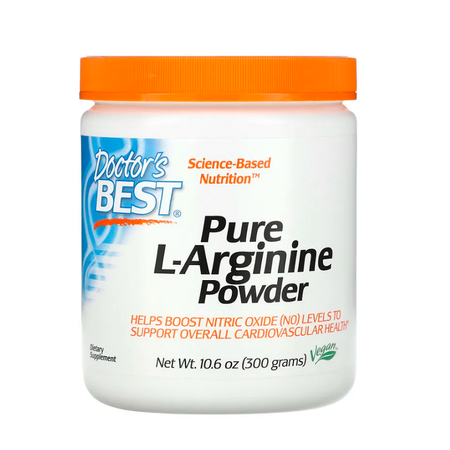 Pure L-Arginine Powder 300 grams - Doctor's Best
