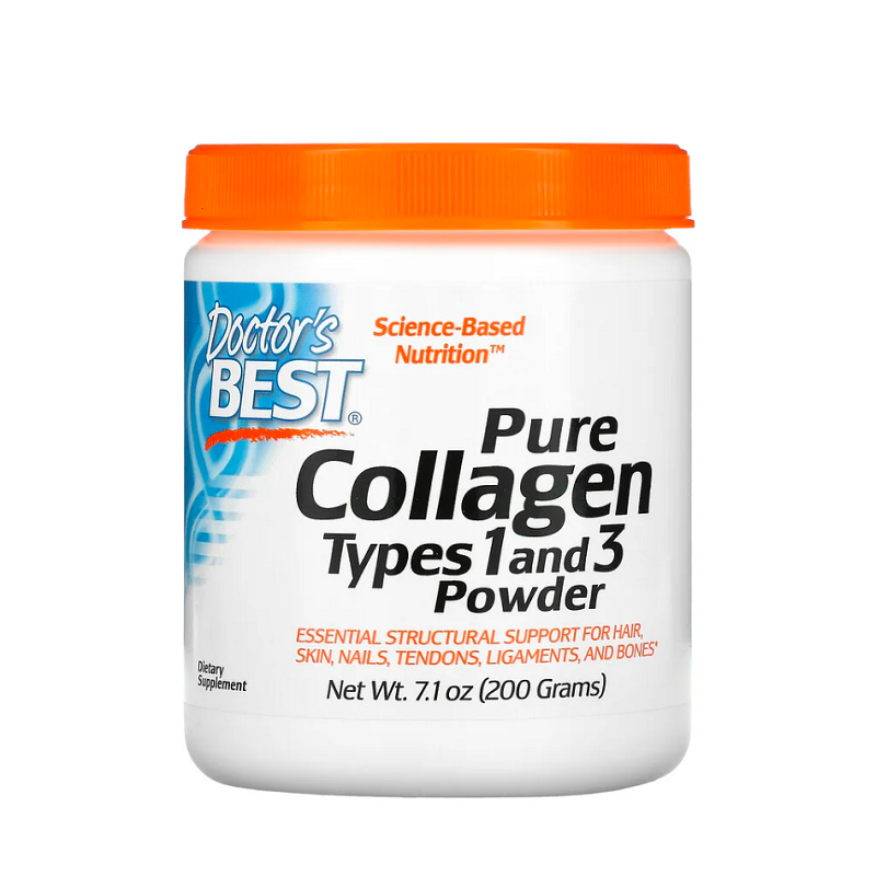Pure Collagen Types 1 and 3, Powder 200 grams - Doctor's Best