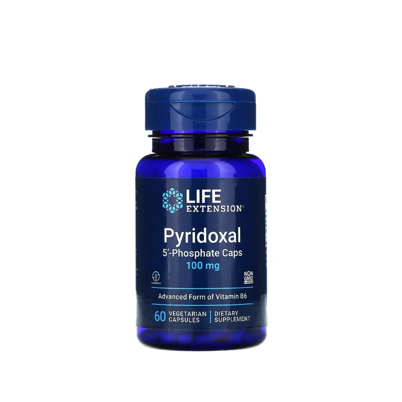 Pyridoxal 5'-Phosphate Caps, 100mg 60 vcaps - Life Extension