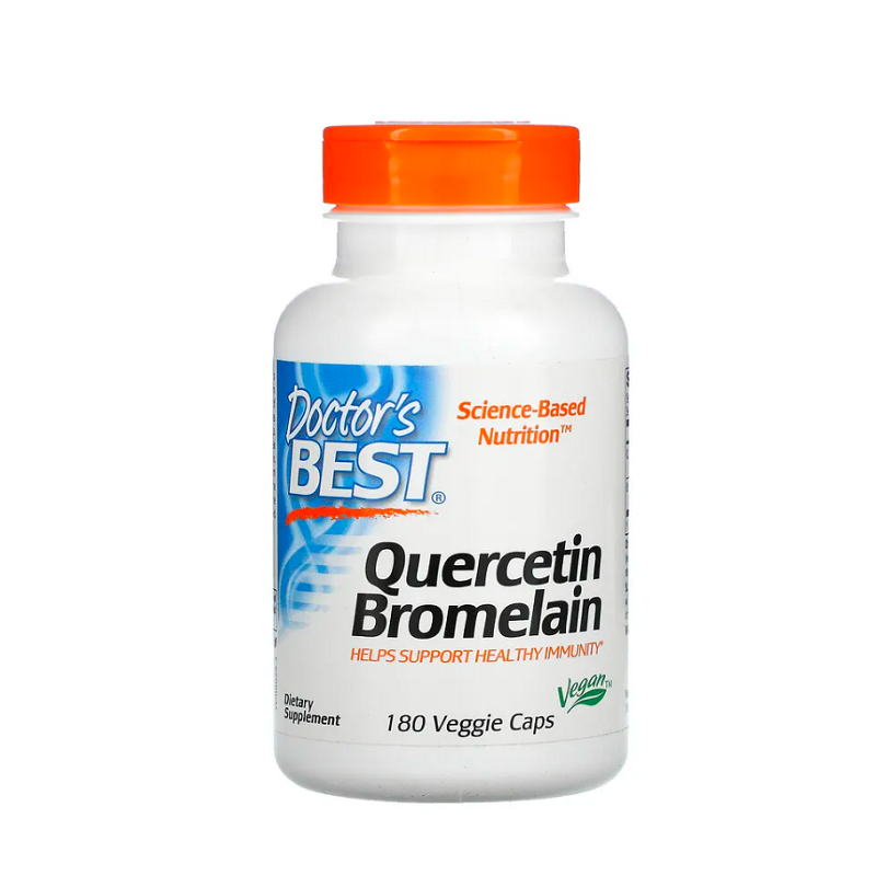 Quercetin Bromelain 180 vcaps - Doctor's Best