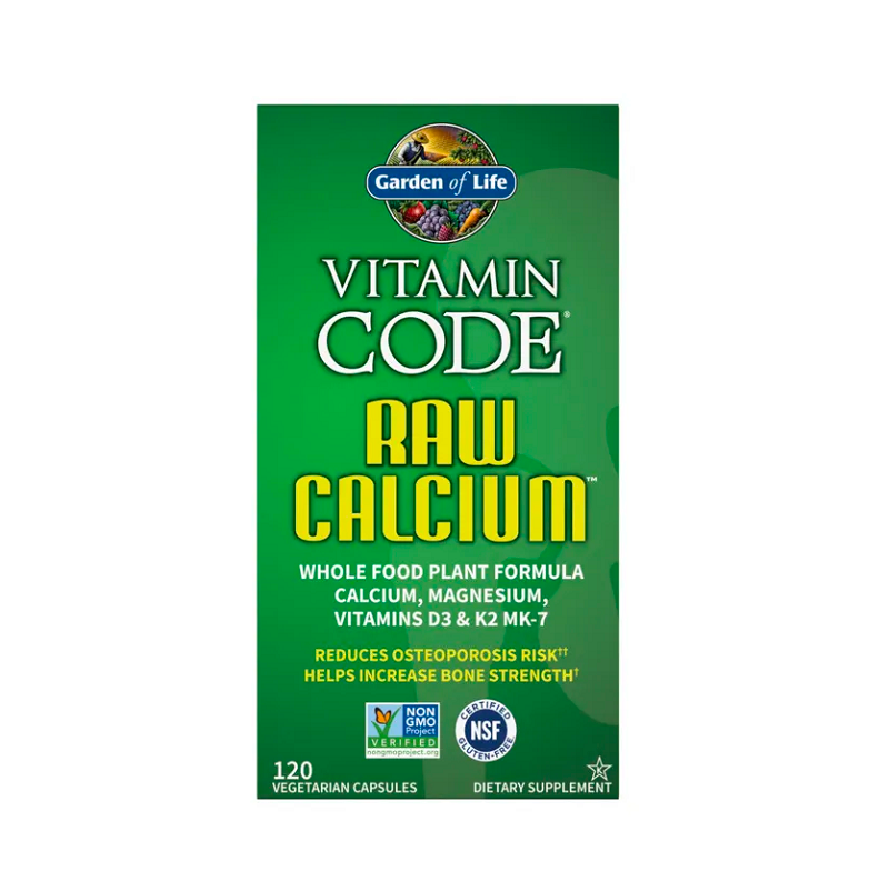 Vitamin Code Raw Calcium 120 vcaps Garden of Life