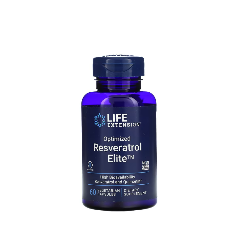 Resveratrol, 100mg 60 vcaps - Life Extension