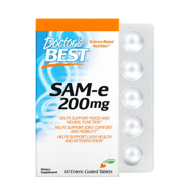 SAM-e, 200mg 60 tablets - Doctor's Best