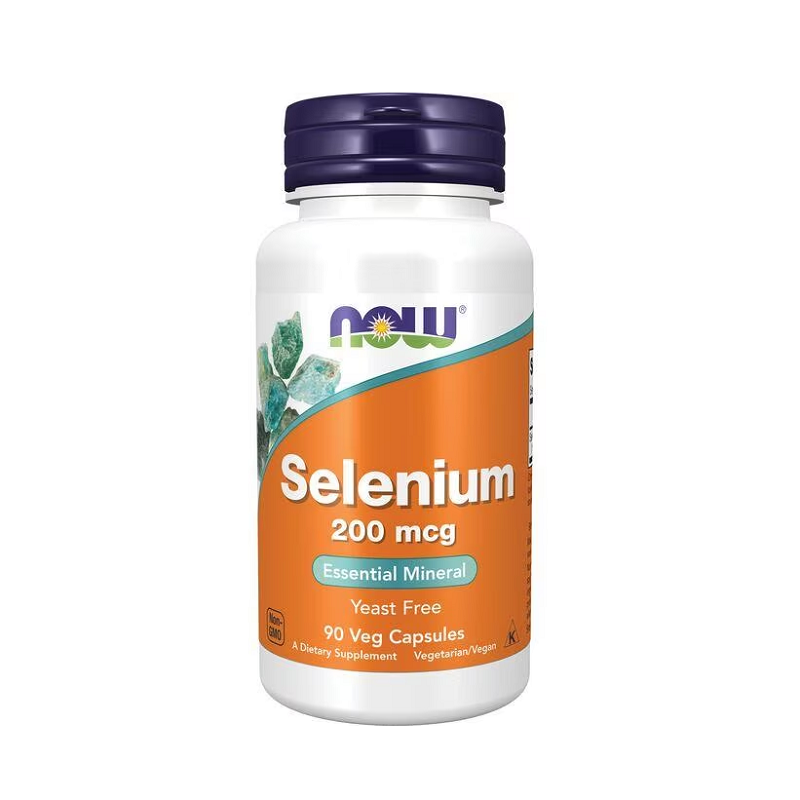 Selenium, 200mcg - 90 vcaps Now Foods