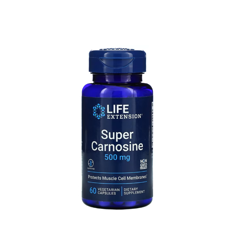 Super Carnosine, 500mg 60 vcaps - Life Extension