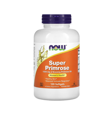 Super Primrose, 1300mg 120 softgels Now Foods