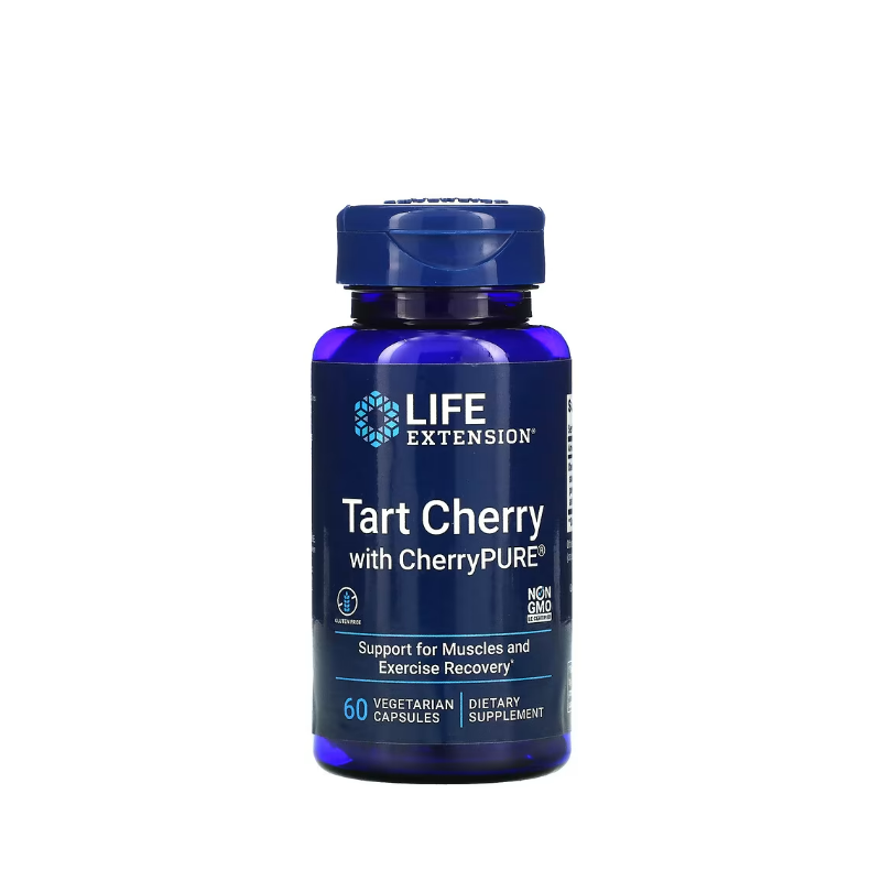 Tart Cherry with CherryPure 60 vcaps - Life Extension