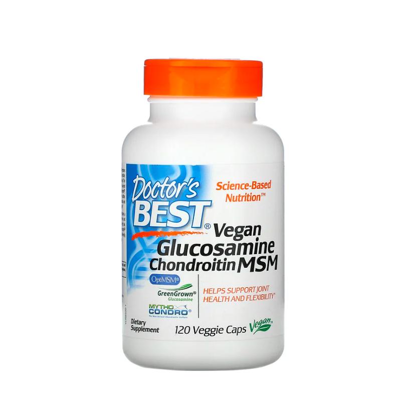Vegan Glucosamine & Chondroitin & MSM 120 vcaps - Doctor's Best