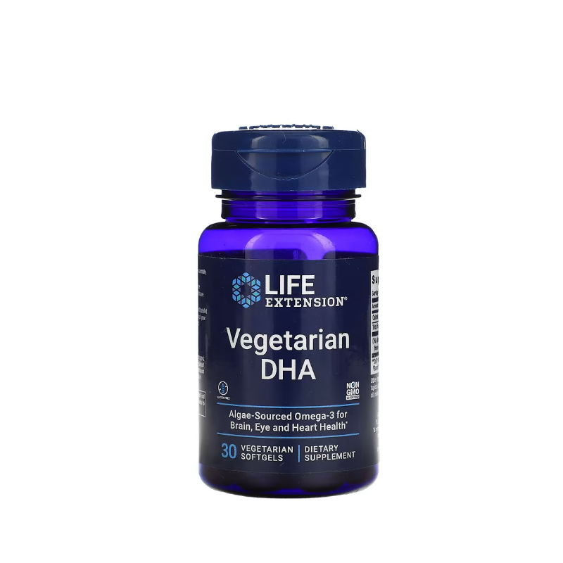Vegetarian DHA 30 vegetarian softgels - Life Extension