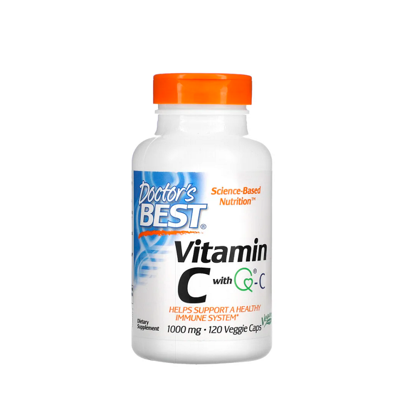 Vitamin C with Quali-C, 1000mg 120 vcaps - Doctor's Best