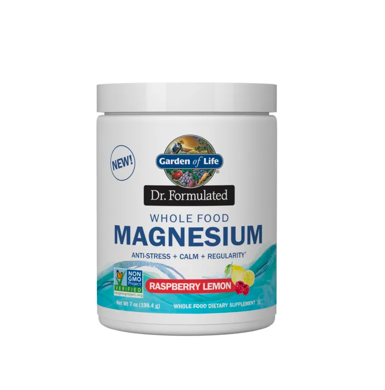 Dr. Formulated Whole Food Magnesium, Raspberry Lemon 198 grams Garden of Life