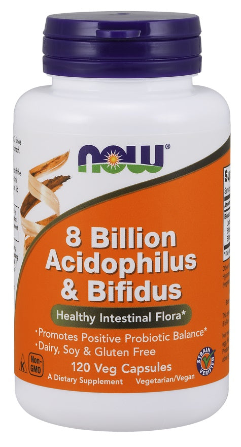 8 Billion Acidophilus and Bifidus Cap | Vitamins & Supplements Europe
