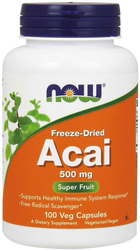 Acai Freeze Dried Capsules | 500mg Cap | Vitamins & Supplements Europe