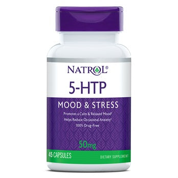 Natrol 5 HTP 45 Capsules | 50g Capsule | Vitamins & Supplements Europe