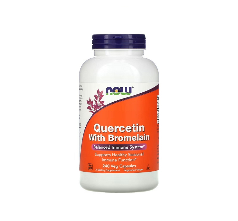 Quercetin with Bromelain Now Foods